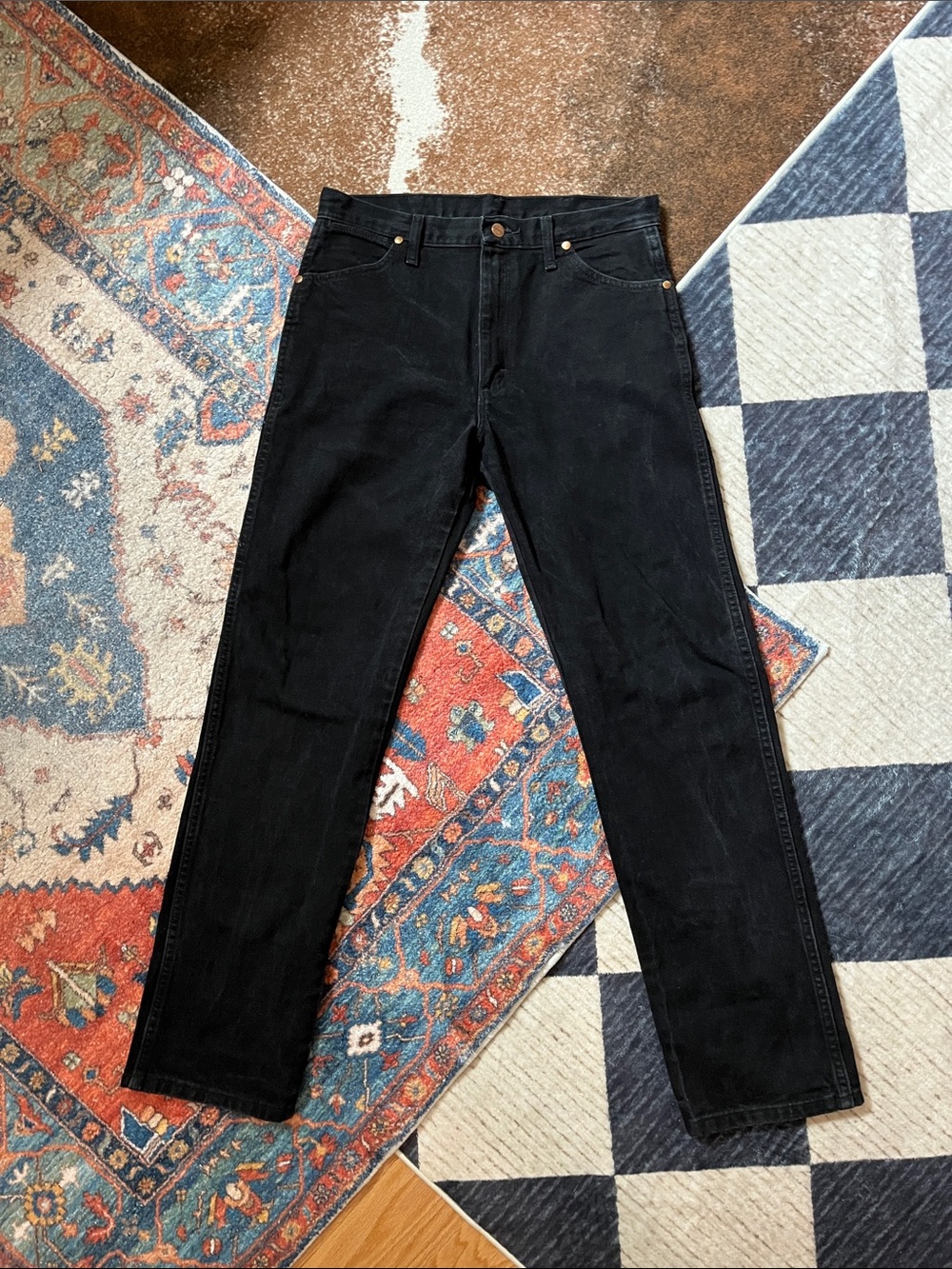 Wrangler Black Cowboy Cut Jeans